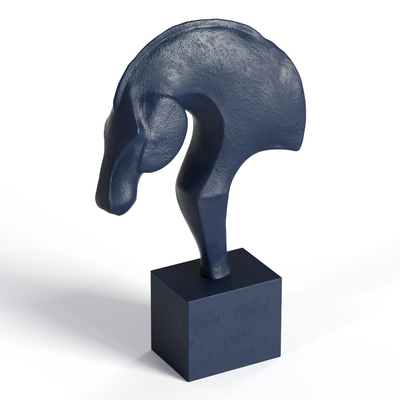 Casting Metal Space Layout Sculpture 500CM White Colour